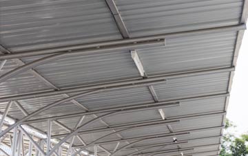 installing Church Pulverbatch metal roofing